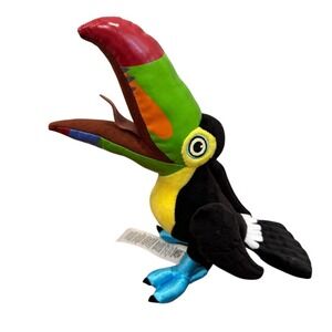 Disney Store Encanto Pico Toucan Plush Bird Colorful Beak Character Souvenir Toy